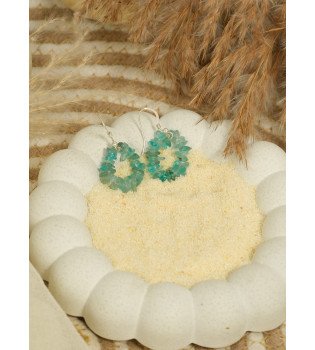 Blue Apatite Earrings