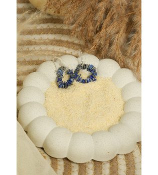 Lapis Boho Earrings