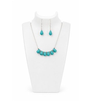 Handmade Turquoise 6 Stone Necklace