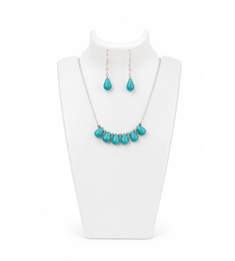 Handmade Turquoise 6 Stone Necklace