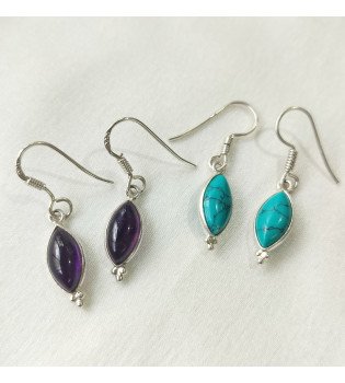 Turquoise and Amethyst 