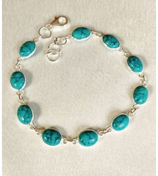 Turquoise Oval bracelet