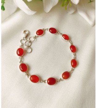 Carnelian Oval bracelet